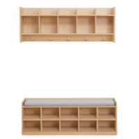 Garderoben-Set OWLAF, für 5 Kinder