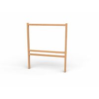 Garderoben H-Stütze "Eco-Line"