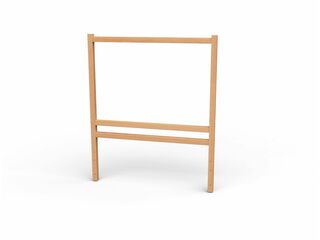 Garderoben H-Stütze "Eco-Line"