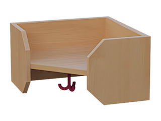 Garderobenablage "Eco-Line" Innenecke