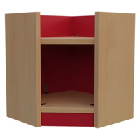 Garderobenablage Innenecke "Colour-Line"