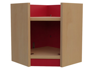 Garderobenablage Innenecke "Colour-Line"