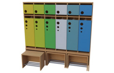 Garderobensystem "Modern-Line"