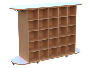Garderobenwagen "Maxi" doppelseitig