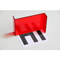 Geometriespiegel durchscheinend