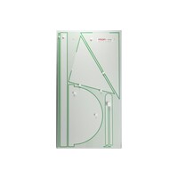 Gerätetafel (102 x 55 cm) für Wandtafelgerätesatz Profi-linie