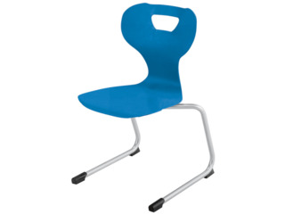 Gleitkufenstuhl solit:sit® mit Kunststoffsitzschale