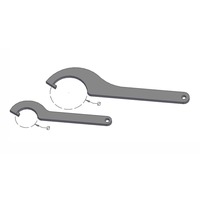 Hakenschlüssel für Glas-Punkthalter