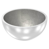 Halbhohlkugel geschliffen