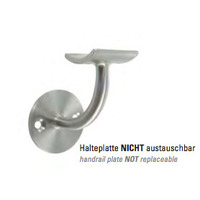 Edelstahl Handlaufhalter Modell 10