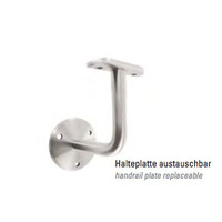 Edelstahl Handlaufhalter Modell 11