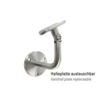 Edelstahl Handlaufhalter Modell 12