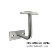 Edelstahl Handlaufhalter Modell 13
