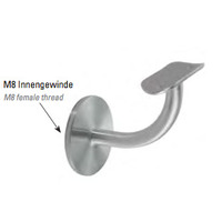 Edelstahl Handlaufhalter Modell 14