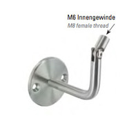 Edelstahl Handlaufhalter Modell 16