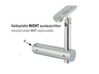 Handlaufhalter Modell 25