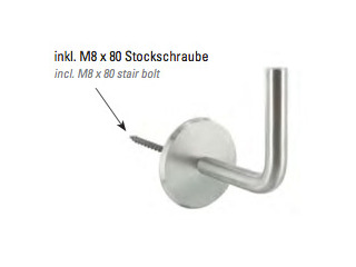 Handlaufhalter Modell 8
