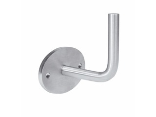 Edelstahl Handlaufhalter oval