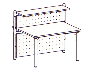 Haupttheke Seven gerade, 1200 mm breit