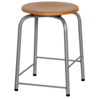 Hocker mit Fu&szlig;rasten