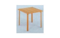 Holzgestelltische
