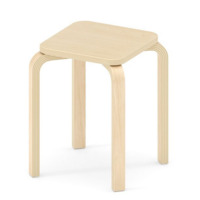 Holzhocker OLA eckig, stapelbar