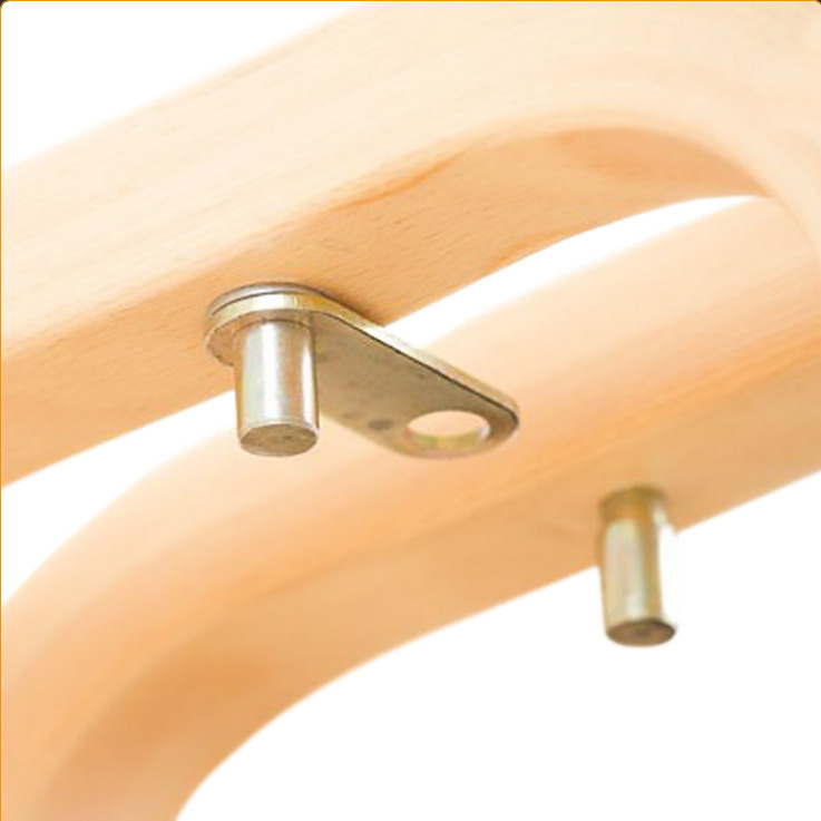 Reihenverbinder für Schichtholzgestell