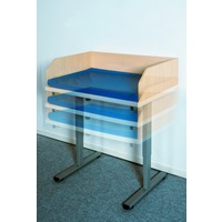 Höhenverstellbarer Wickeltisch