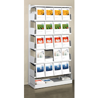 Univers Klappenregale