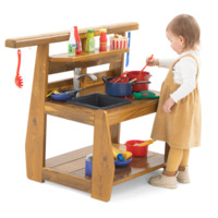 Kleine Outdoor-Spielküche