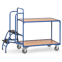 Kommissionierwagen 2 Ladeflächen