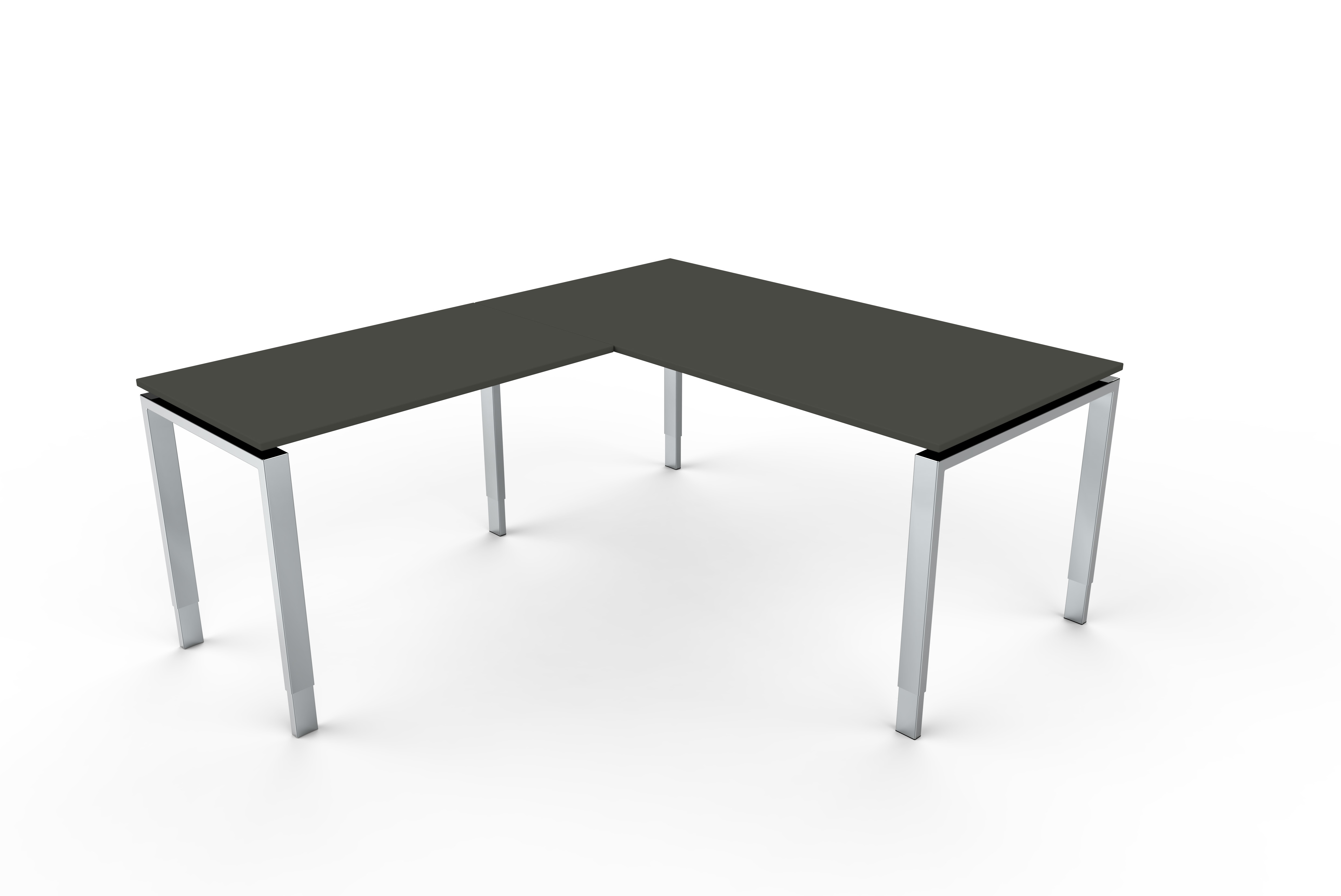 Schreibtisch mit Ansatztisch