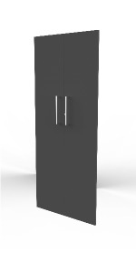 Für breites Standregal und Sideboard