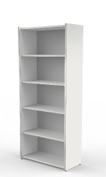 Einzelregal breit mit Rückwand start up