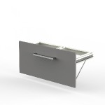 Schublade mit Hängeregistratur-einsatz start up