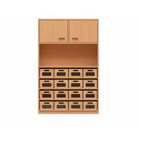 Korpusschrank  102Bx160Hcm mit türen