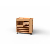 Kreativ und Malwagen, Breite 80/95 cm
