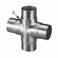 Kreuzstück mit gleichem Abgang