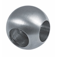 Kugel mit 2 x 90° Bohrungen