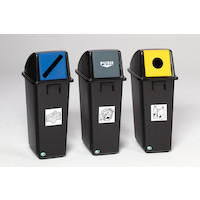 Kunststoff-Wertstoffsammler 58 ltr.