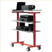 LCD-Projektorwagen, fahrbar auf 4 Rollen