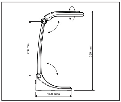 Leuchtdiode 60°