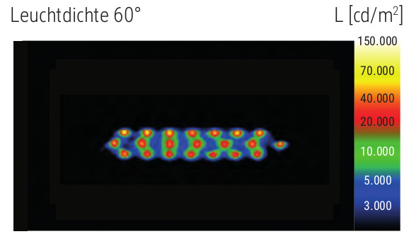 Leuchtdiode 60°