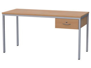 Lehrer-Arbeitstisch mit Schublade, Breite 150 cm