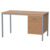 Lehrer-Arbeitstisch mit Unterbau, Breite 130 cm