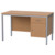 Lehrer-Arbeitstisch mit Unterbau, Breite 130 cm