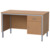 Lehrer-Arbeitstisch mit Unterbau, Breite 130 cm