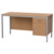 Lehrer-Arbeitstisch mit Unterbau, Breite 150 cm