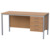 Lehrer-Arbeitstisch mit Unterbau, Breite 150 cm