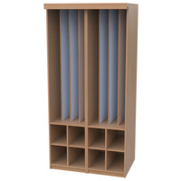 Liegepolsterschrank 101 x 210 x 65 cm